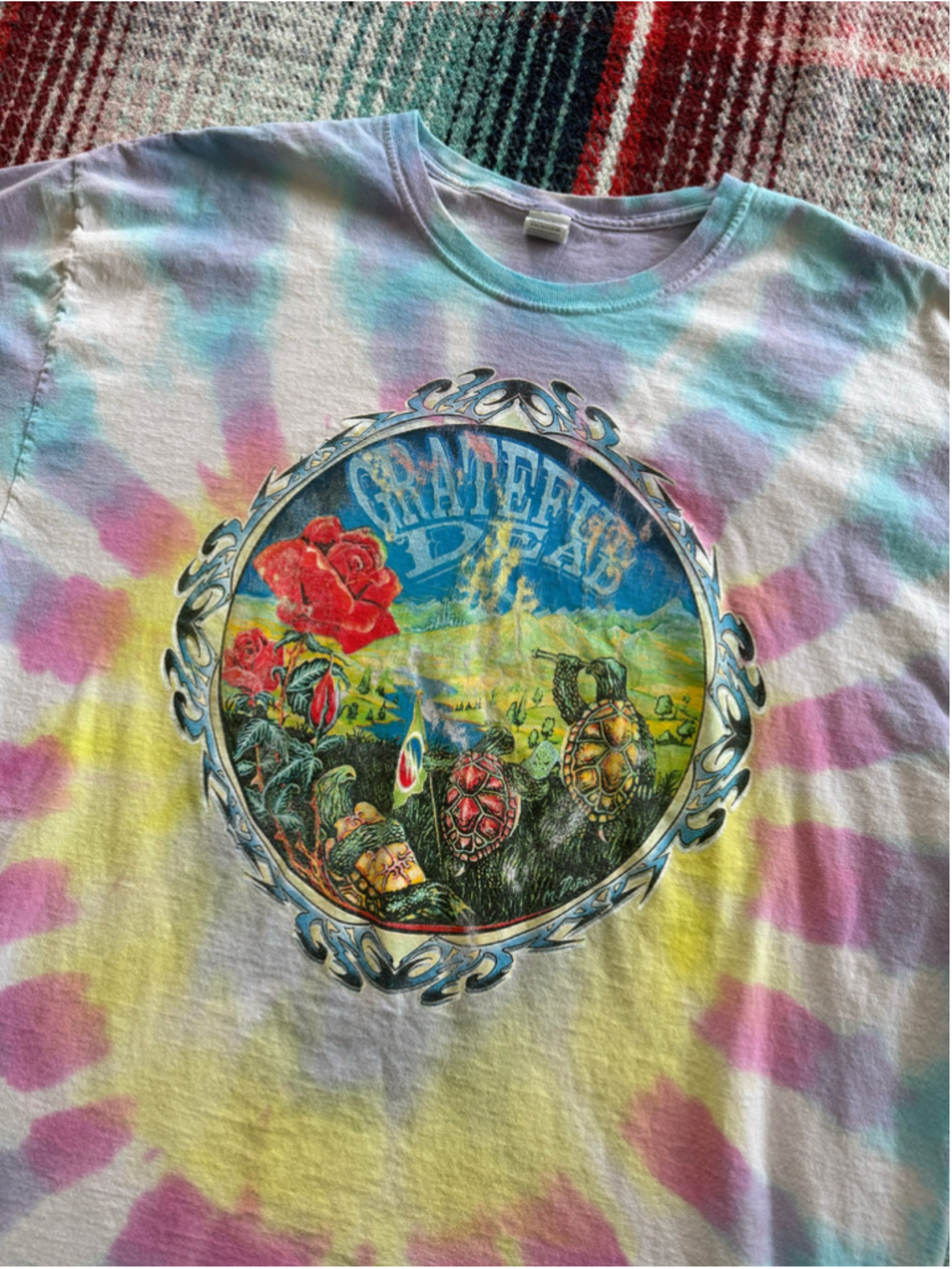 Vintage Grateful Dead Terrapin Tie Dye T-Shirt XXL